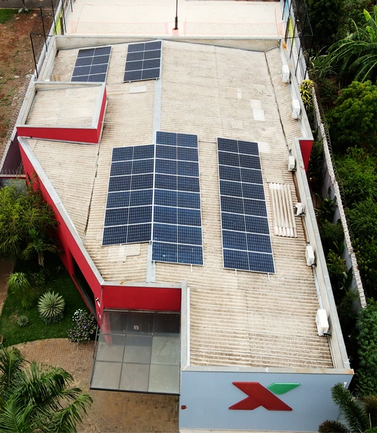 Projeto demonstrativo comercial de sistema fotovoltaico